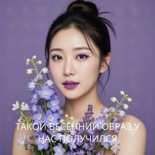 От обычного фото до весеннего образа за 10 минут. 02