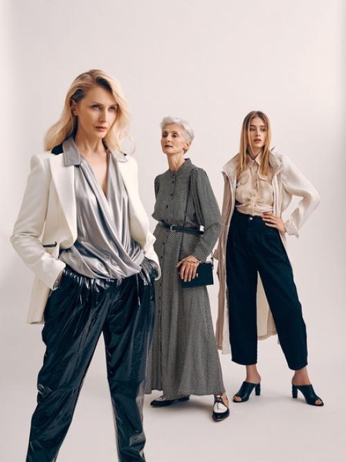 Ольга Сильвестрова, 50 лет и Татьяна Лукьянова, 67 лет / модельное агентство Oldushka. 06