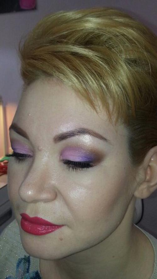 Макияж и прическа от мастера хафизы! 01