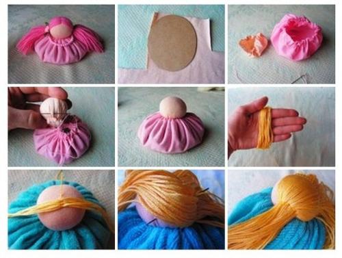 Вальдорфская кукла - зерновушка. 02