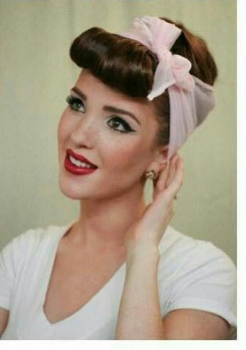 Нет лучшего способа создать яркий оптимистичный образ, чем стиль pin - up. 02