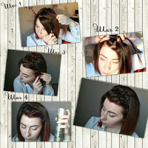Специально для Wella я делала свои любимые причёски на каждый день в течении 7 ми дней и создала коллаж. 01