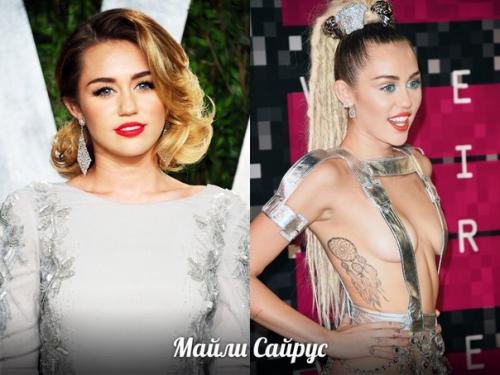 7 самых запоминающихся звездных преображений: 05