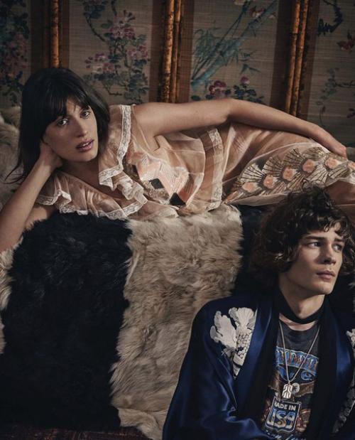 Artist in Residence: Сабрина иоффреда и фионнан берни - перкинс в фотосессии Дэвида Бартона для Elle US March 2016. 03