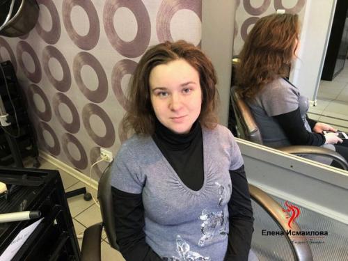 Сегодня делали пробный макияж и прическу? 01