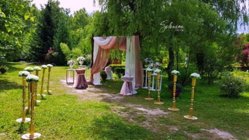 Церемония бракосочетания.  Выездная регистрация брака приятна тем, что можно выбрать обстановку. 07