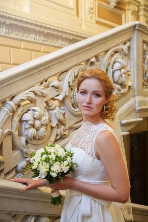 Свадебный образ: прическа макияж. 06