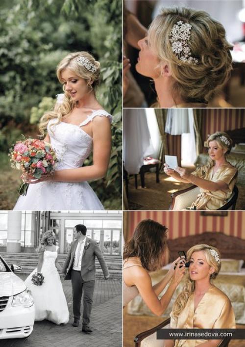 Свадебный образ.  Выполняется в день свадьбы. 05