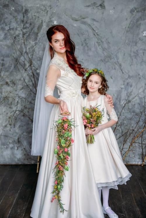 Не обычный цветочный аксессуар, как альтернатива букета невесты. 02