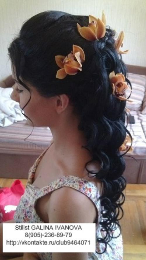 Свадебный образ: прическа макияж. 02