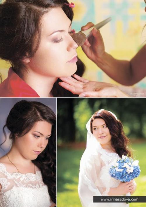 Свадебный образ.  Выполняется в день свадьбы. 04
