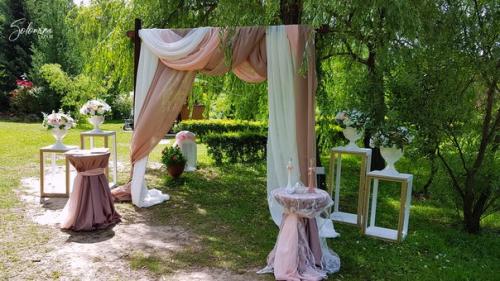 Церемония бракосочетания.  Выездная регистрация брака приятна тем, что можно выбрать обстановку. 08