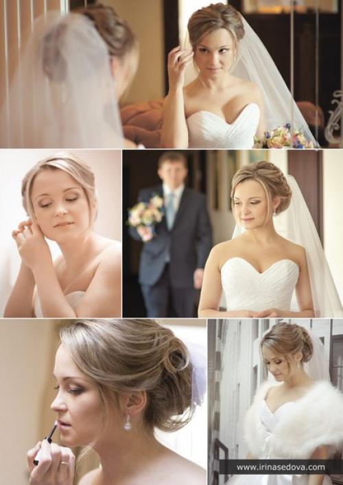 Свадебный образ.  Выполняется в день свадьбы. 06