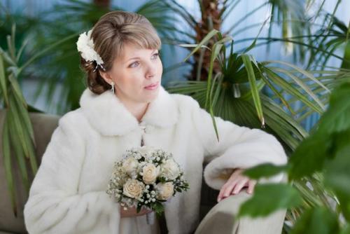 Свадебный образ: прическа макияж. 05