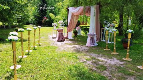 Церемония бракосочетания.  Выездная регистрация брака приятна тем, что можно выбрать обстановку. 06