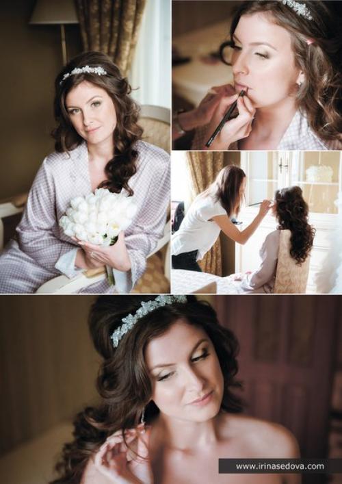 Свадебный образ.  Выполняется в день свадьбы. 09
