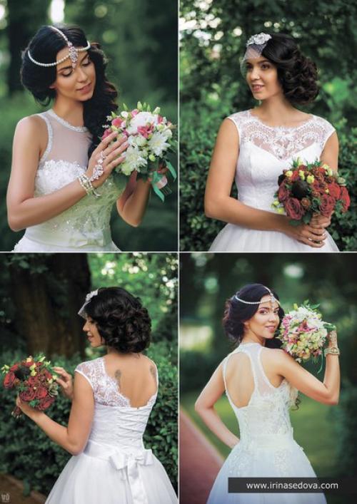 Свадебный образ.  Выполняется в день свадьбы. 08