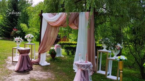 Церемония бракосочетания.  Выездная регистрация брака приятна тем, что можно выбрать обстановку. 05