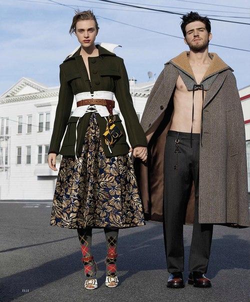 GET Real: Хедвиг палм в фотосессии Азима хайдаряна для Elle July 2016. 02