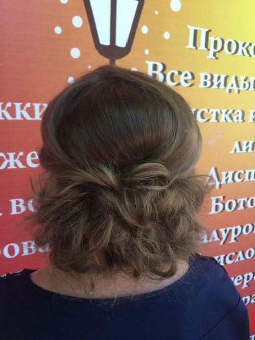 Сафоново салонкрасоты. Вначале собирали Галю на выпускной к доченьке? 01