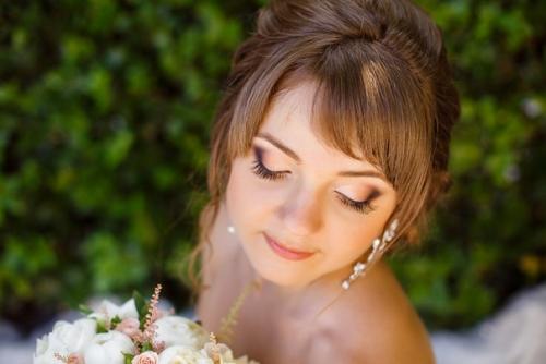 Трижды в 2014 я собирала невесту юлю для свадебной фотосессии. 04