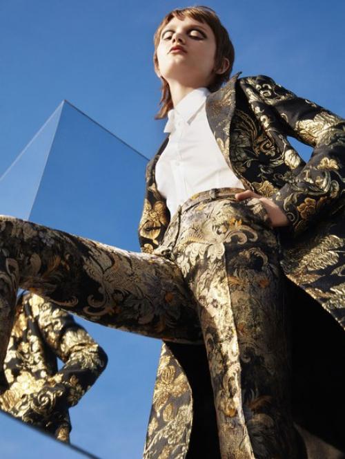 Desert Queen: Пейтон Найт в фотосессии Камиллы акранс для Harper's Bazaar US August 2016. 02