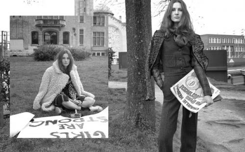 Die Neue Feministische: Вика Грушецкая в фотосессии бальдовино Барани для Madame Germany August 2015. 01