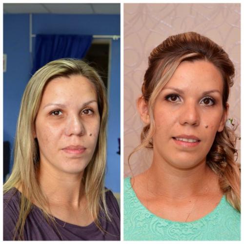 Подбрала гармоничный наряд, прическу, украшения а про макияж? 02