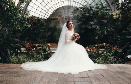 Свадебный макияж. Свадебная причёска. 07