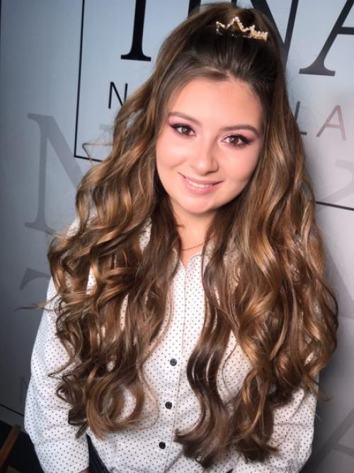 Свадебный макияж. Свадебная причёска. 08