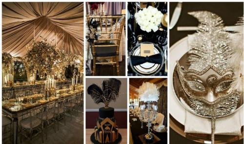 Стиль гетсби.  Это стиль арт - декор 20-х годов. 06