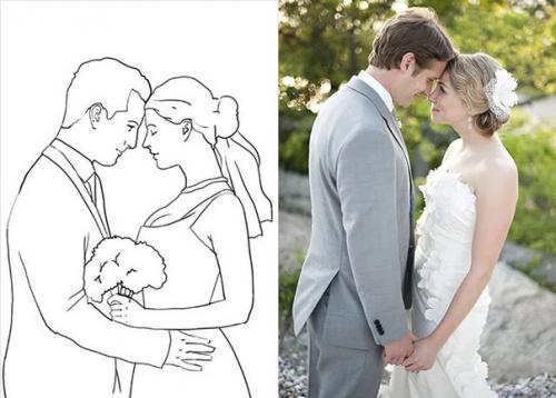 Часто у молодоженов возникает проблема - как красиво встать (сесть) для фотографии? 02 Часто у молодоженов возникает проблема - как красиво встать (сесть) для фотографии? 02