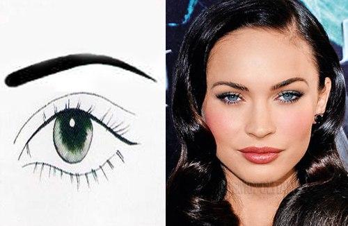 Как подобрать правильную форму бровей. 01 Как подобрать правильную форму бровей. 01