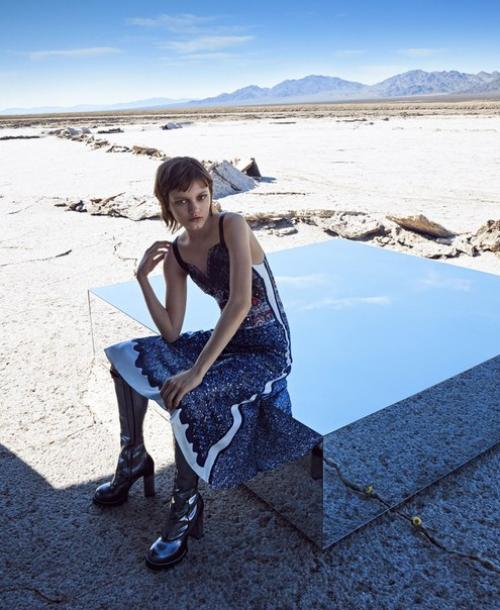 Desert Queen: Пейтон Найт в фотосессии Камиллы акранс для Harper's Bazaar US August 2016. 06