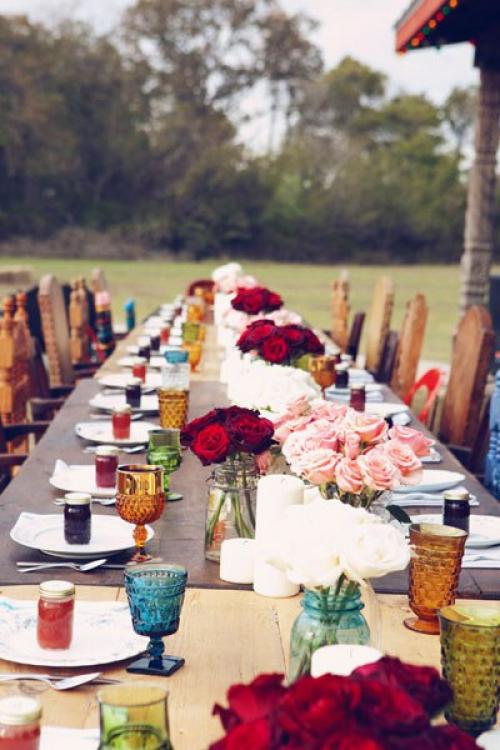 Самый популярный свадебный стиль этого года - бохо. 05