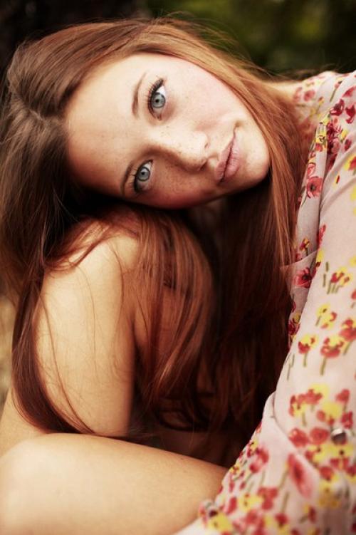 Для осенней фотосессии нужны модели с длинными волосами (желательно рыжего цвета. 04