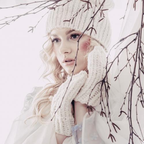 Мы создаём загадочный нежный зимний образ. 02