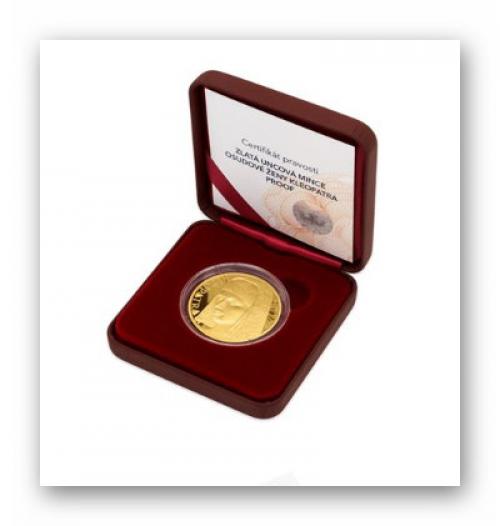 Чехия золотую монету ниуэ с изображением Клеопатры выпустила. 01 Чехия золотую монету ниуэ с изображением Клеопатры выпустила. 01