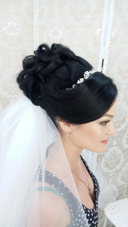 Макияж и прически от мастеров нашей студии. 05