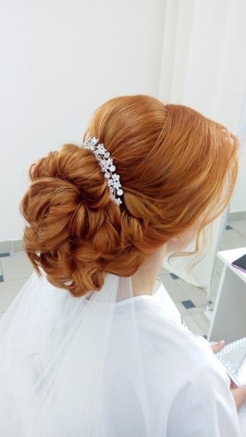 Макияж и прически от мастеров нашей студии. 02