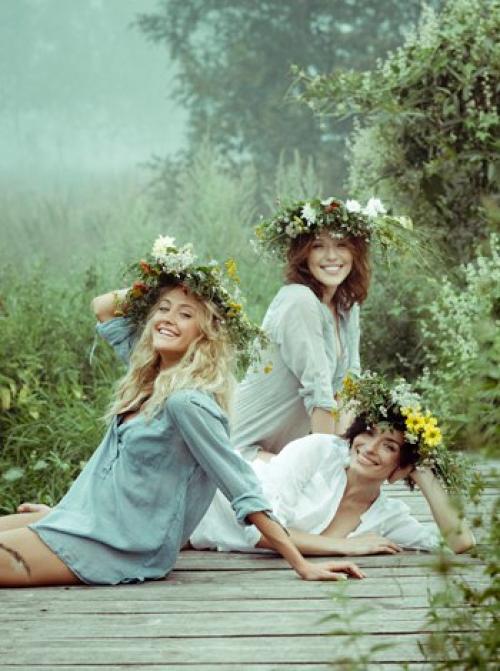 Приглашаются модели для участия в постановочной фотосессии Лесные Нимфы, цена участия 200 р с человека. 01