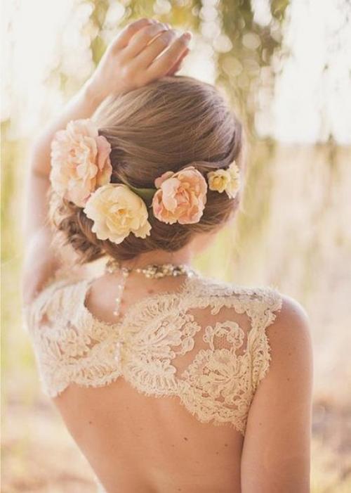 Свадебные прически с косами. 05