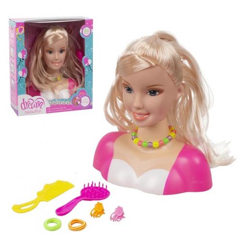 Кукла для создания причесок и макияжа. 03