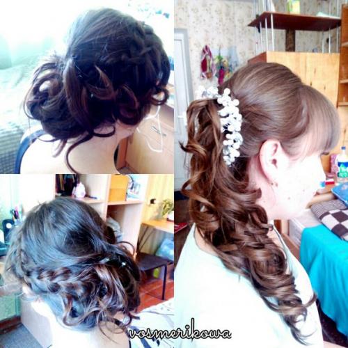 Дорогие девушки?  Я профессиональный визажист и с удовольствием создам вам образ на любое мероприятие макияж прическа? 02