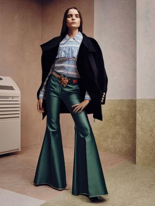 Beyond Retro: Мишель ван байнен в фотосессии Грегори Харриса для Vogue China October 2015. 04