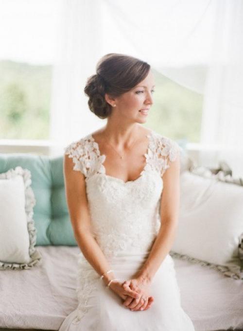 Европейская свадебная прическа. Европейский классический свадебный стиль: