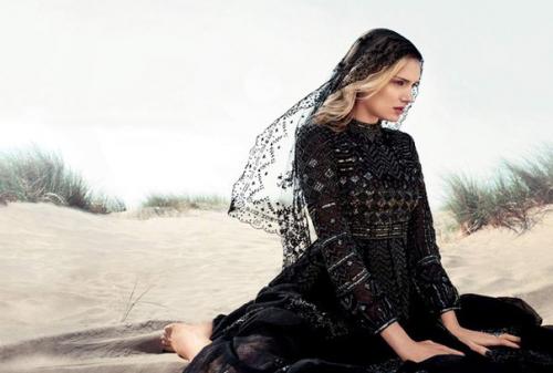 Британская топ-модель лили дональдсон (Lily Donaldson) в фотосессии She's Like the Wind для Harper's Bazaar UK, октябрь 2015. 08
