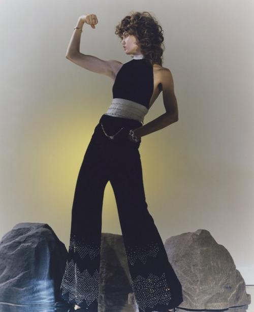 Линдси виксон в фотосессии для CR Fashion Book Fall Winter 2015. 05