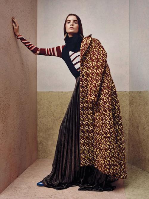 Beyond Retro: Мишель ван байнен в фотосессии Грегори Харриса для Vogue China October 2015. 07