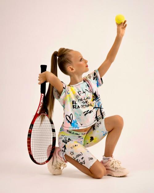 Совместный проект с модным брендом спортивной одежды fv_Stars образ прическа и макияж для прекрасных моделей от меня. 02